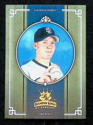 Jake Peavy San Diego Padres 2005 Donruss Diamond Kings Baseball #189 - Image 1 of 2