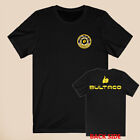 T-shirt homme noir logo moto Bultaco Cemoto Espagne taille S-3XL 