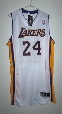 New Adidas Revolution 30 Authentic Los Angeles Lakers Kobe Bryant Jersey 2XL XXL - Image 1 of 4