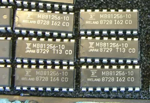 Vintage Fujitsu MB81256-10 DRAM Memory Chips 256K DIP16, 100ns - Picture 1 of 3