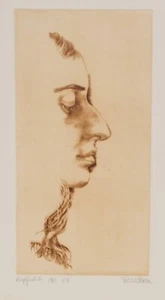 Tony Torrilhon /Kupferstich - Radierung/ Handsigniert/ 1981 / e.a. Exemplar/2 - Bild 1 von 4