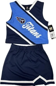 Tennessee Titans Embroidered Cheerleader Cheer Uniform w Tags Pick Size New - Picture 1 of 2