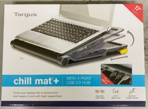 (NEW) Targus AWE81US 17 Chill Mat Plus+ With 4-Port Hub - Picture 1 of 3