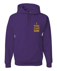 Sudadera con capucha I Feel Like Kobe - Kanye West - Mamba Day - púrpura con capucha - Imagen 1 de 3