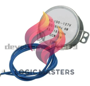 1PCS NEW TYC-50 AC110-127V Synchronous Motor 15-18RPM CW/CCW 4W Torque 50/60Hz - Picture 1 of 7