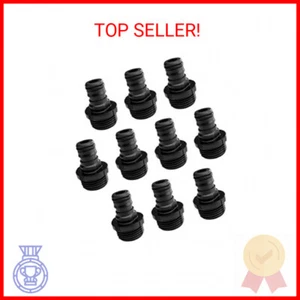 10 Pack Plastic Garden Hose Quick Connect Fittings Male Hose Quick Connector Ada - Picture 1 of 2