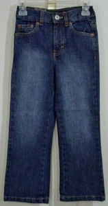 CALVIN KLEIN GIRL'S DARK BLAST COLOR JEANS NEW WITH TAGS - Picture 1 of 6