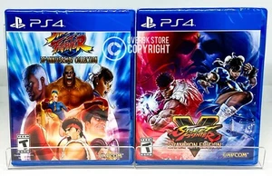 Street Fighter 30th Collection + Street Fighter V 5 Champion Ed - PS4 - New - Picture 1 of 10