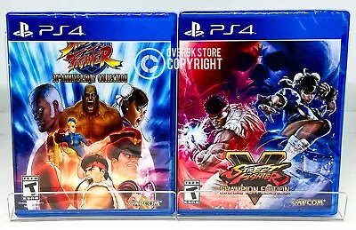 Street Fighter 30th Collection + Street Fighter V 5 Champion Ed - PS4 - New - Image 1 of 4