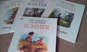 SHIRLEY HUGHES SEASONS 4 BOOK SET: SUMMER, SPRING, AUTUMN & WINTER - Picture 1 of 1