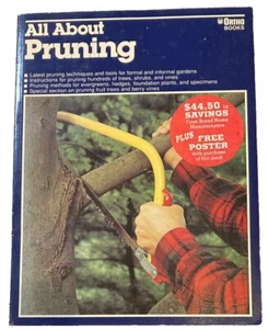 Ortho Books All About Pruning 1989 Chevron Chemical Co. Book (No Poster) Vintage - Picture 1 of 5