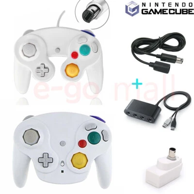 Wired /Wireless Gamecube Controller Gamepad Joystick for Nintendo GameCube Wii - Image 1 of 4