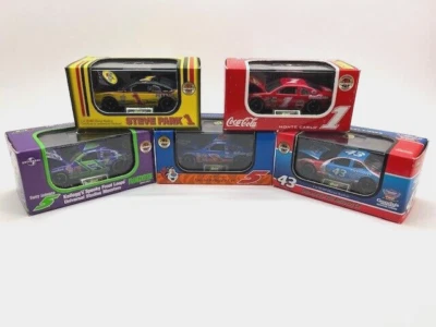 NASCAR Set of 5 Revell 1:64 1997 #1 Park, #5 Labonte, #43 Hamilton, #1 Coca-Cola - Image 1 of 4