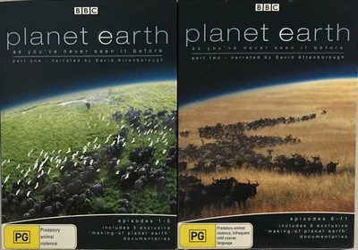 Planet Earth: PART 1 -2 Collection (DVD, 2006) - Image 1 of 3