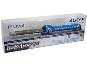 Nuevo Babyliss Pro Nano Titanio Calentamiento Rápido y Recuperación Barril Ovalado 1" Envío RÁPIDO - Imagen 1 de 3