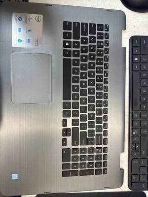 Dell Inspiron 117 7000 4ND6F Palm rest, Keyboard & Touchpad 04ND6F - Image 1 of 2