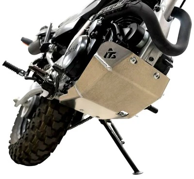 Tusk Aluminum Skid Plate For Yamaha TW200 1987-2025 With Hardware - Image 1 of 4