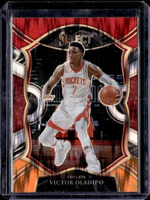 2020-21 Panini Select #7 Victor Oladipo Red White Orange Flash Houston Rockets - Image 1 of 2