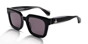 Vivienne Westwood Sunglasses Cary VW5026 001 Gloss Black/Smoke - Picture 1 of 1