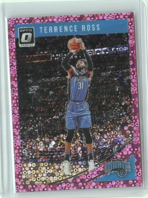 TERRENCE ROSS 2018-19 Donruss Optic Fast Break PINK DISCO PRIZM Magic #29 - Image 1 of 2