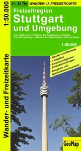GeoMap Karte Freizeitregion Stuttgart und Umgebung (Land-)Karte Deutsch 2004 - Bild 1 von 1