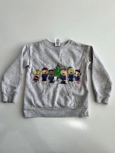 Peanuts Snoopy Charlie Brown Christmas Gray 7 Medium Kids Light Up Needs Battery - Picture 1 of 3