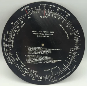 Kelly Air Force Base Direct Labor-Earned Hours calculator vintage AF memorabilia - Bild 1 von 5
