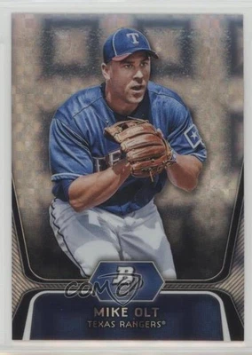 2012 Bowman Platinum Prospects X-Fractor Mike Olt #BPP30 - Image 1 of 2