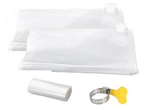 2 Packs Foldable Water Storage Bladder, Bathtub Bladder BPA Free, Hold Up to ... - Picture 1 of 5