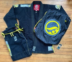 Shoyoroll Comp Lite XII GI JIU JITSU BJJ 2012 edición limitada exclusivo negro A3 - Imagen 1 de 19