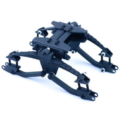 Metal Rear Suspension Shock-absorbing Spring Kit for 1/14 Tamiya RC Truck Car - Image 1 of 4