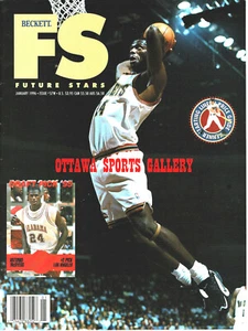 JANUARY 1996 #57W ANTONIO MCDYESS BECKETT FUTURE STARS MAGAZINE 10R6 - Picture 1 of 2