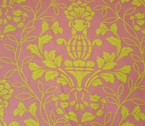 City Blooms BTY Kitty Yoshida Benartex Large Floral Yellow Dusty Pink - Picture 1 of 3