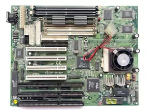 Acorp 5VX32S Socket 7 Baby AT Motherboard with Pentium MMX 166MHz and 16MB RAM - Picture 1 of 7