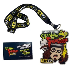 New Spawn of Svengoolie Audition Lanyard NY Comic Con Exclusive Invite Only MeTv - Picture 1 of 2