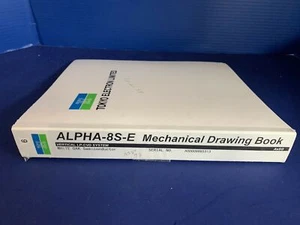 Tokyo Electron ALPHA-8S-E Vertical LP-CVD AsSG Mechanical Drawing Book - Bild 1 von 4