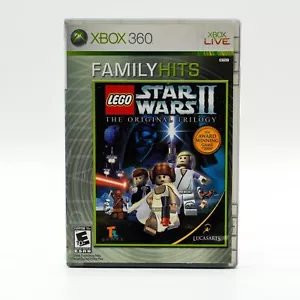 Xbox 360 LEGO Star Wars II: The Original Trilogy Family Hits 2006 Tested Manual - Picture 1 of 4
