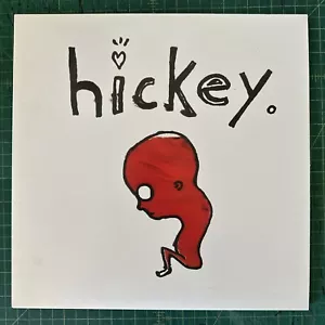 HICKEY S/T reissue RED LIMITED EDITION LP melodic PUNK ROCK naked cult fuckboyz - Picture 1 of 10