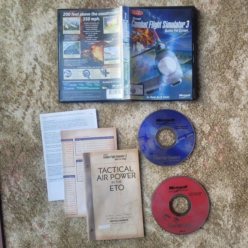 Flight Simulator sim 3 battle for Europe PC Game - Image 1 of 1