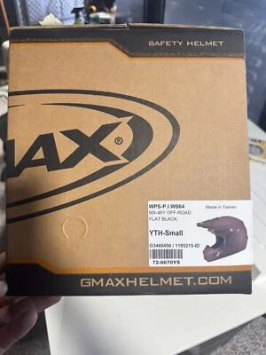 WPS-P.I.W864 MX-46Y OFF-ROAD FLAT BLACK - Image 1 of 4