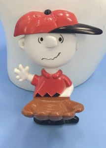 Vintage 1974 AVON Charlie Brown Baseballhandschuh Seifenhalter Schale Baseball - Bild 1 von 7