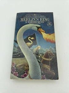 Merlin’s Ring By H Warner Munn Fantasy 1976 4th Printing - Foto 1 di 8
