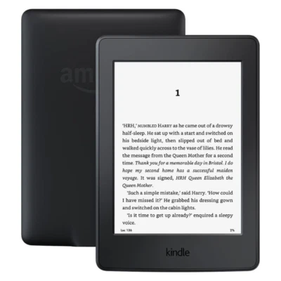 KINDLE PAPERWHITE EREADER 7TH GEN 6" DISPLAY BUILT-IN LIGHT WIFI WITH ADS BLACK - Image 1 of 4