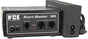NCE SB5 UK 5 amp Smart Booster with International Power Supply and UK P 524-0037 - Picture 1 of 1