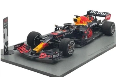 1/18 Red Bull RB16B Honda RA620H N33 Winner Max V GP Monaco 2021 by Spark 18S595 - Image 1 of 4