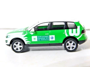 Wiking 6037 HO 1/87 Volkswagen Touareg Wolfsburg Football Club NIB - Picture 1 of 5