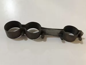 3 abrazaderas de escape de aeronaves conectadas, abrazaderas de 1 3/4"" de largo - Imagen 1 de 12