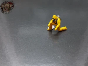1/87 Vollschutzanzug Chemie Hazmat Maske Industrie Figur Diorama H0 HO - Bild 1 von 4