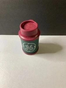 Vintage GE Mug Insulated Beer Koozie Plastic Chiller USA - Picture 1 of 10