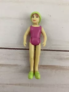 Costume da bagno Fisher Price Sweet Streets casa delle bambole hotel piscina bambina - Foto 1 di 4